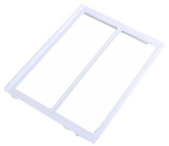 Encapsulated toughened tempered glass shelf for refrigerator shelf